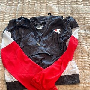 Champion Black and Red Windbreaker